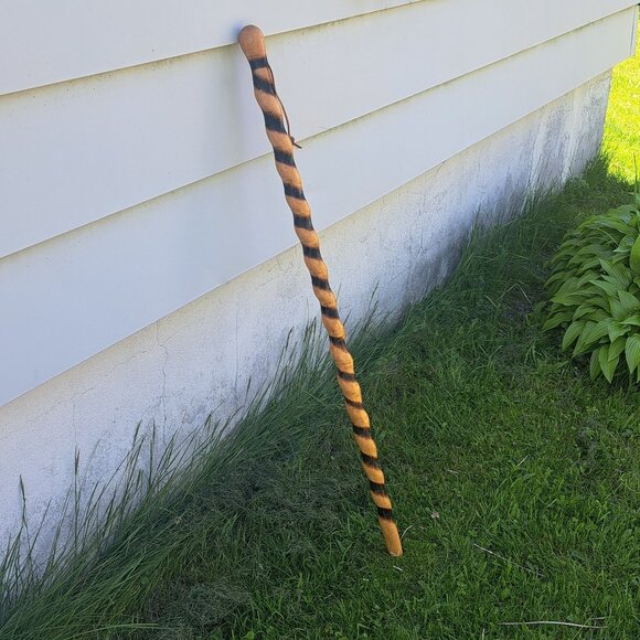 Vintage Hardwood Walking Stick Tennessee Hiker - Picture 3 of 11